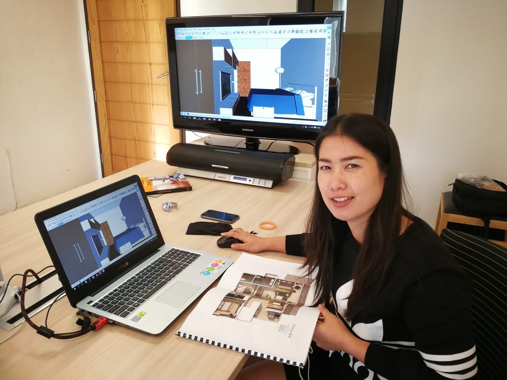 คลาสเรียนออกแบบตกแต่งภายใน-interior design course