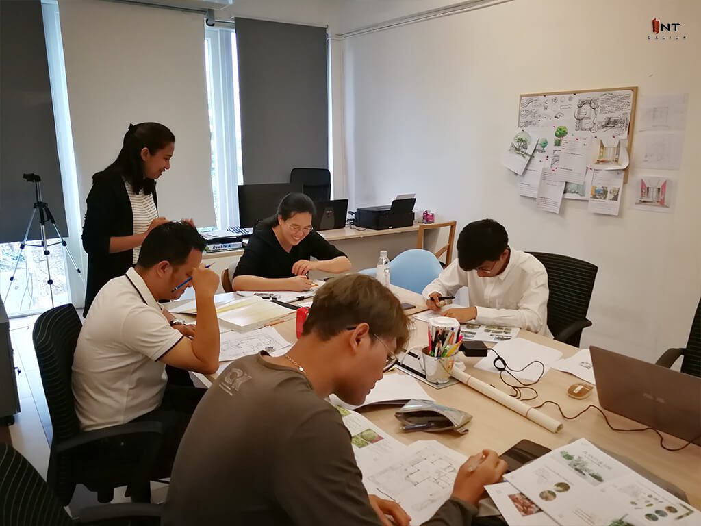 รูปคลาสเรียน landscape design-เรียน garden design-เรียนจัดสวน