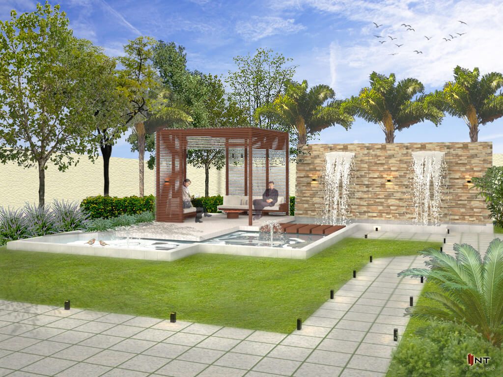 รูปคลาสเรียน landscape design-เรียน garden design-เรียนจัดสวน