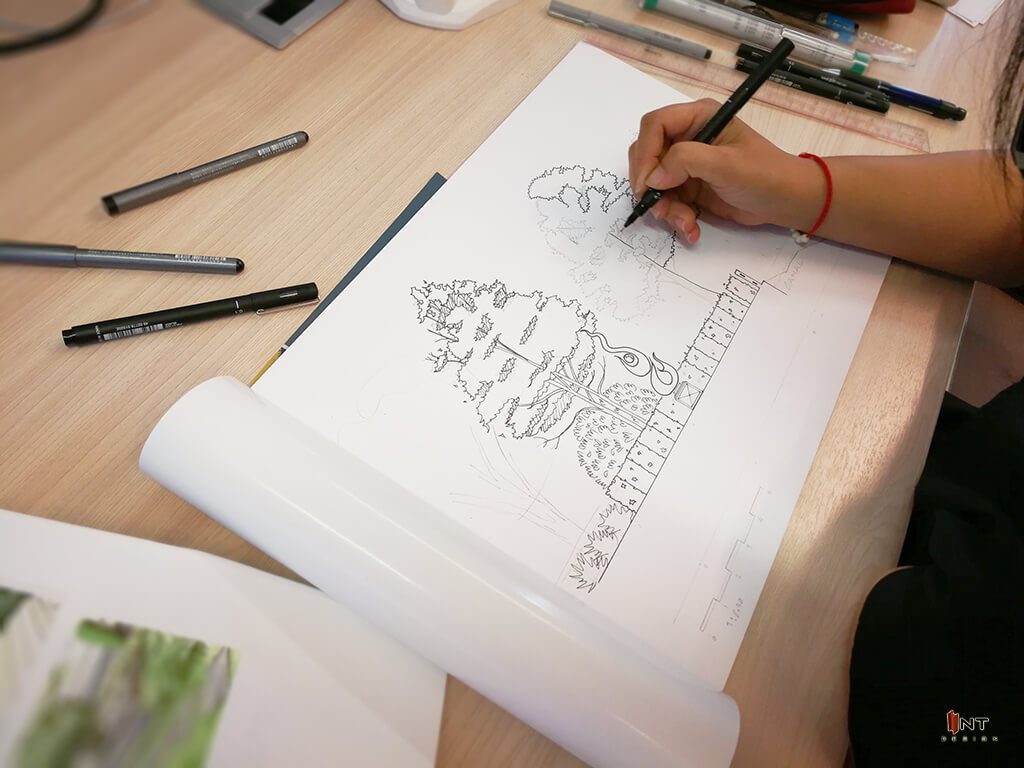 รูปคลาสเรียน landscape design-garden design-เรียนจัดสวน-เรียนออกแบบภูมิทัศน์-เรียนภูมิสถาปัตย์-เรียนออกแบบภายนอก