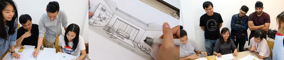 Interior Design Class Photos รูปคลาสเรียน ออกแบบตกแต่งภายใน