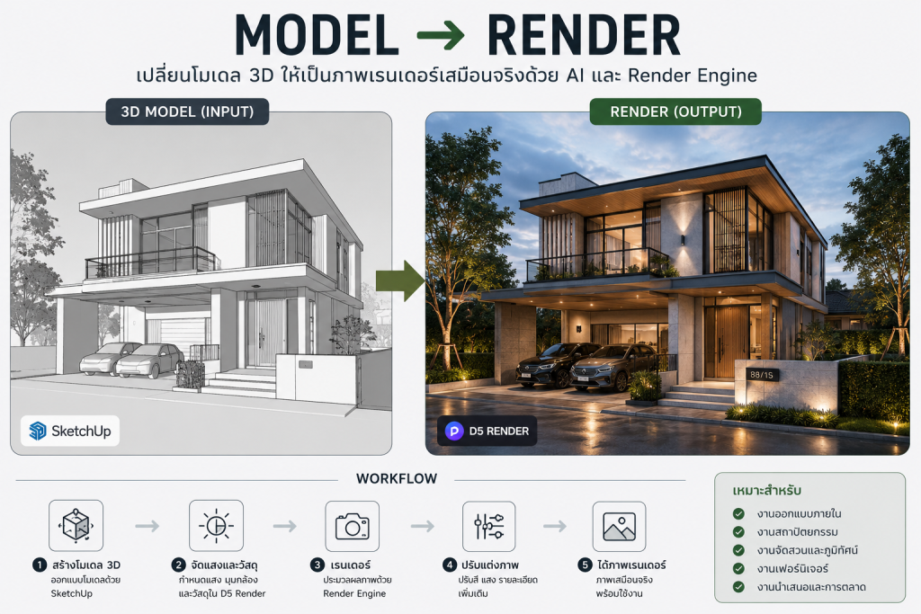 model to render