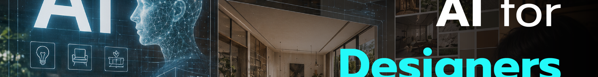 AI สำหรับนักออกแบบภายใน ออกแบบจัดสวน ออกแบบเฟอร์นิเจอร์ [AI for Interior Design , Garden Design , Furniture Design]